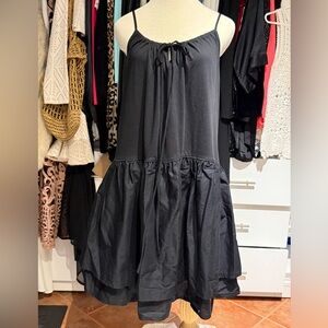 Zara Black Sleeveless Dress